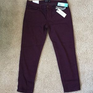Just Black maroon jeggings